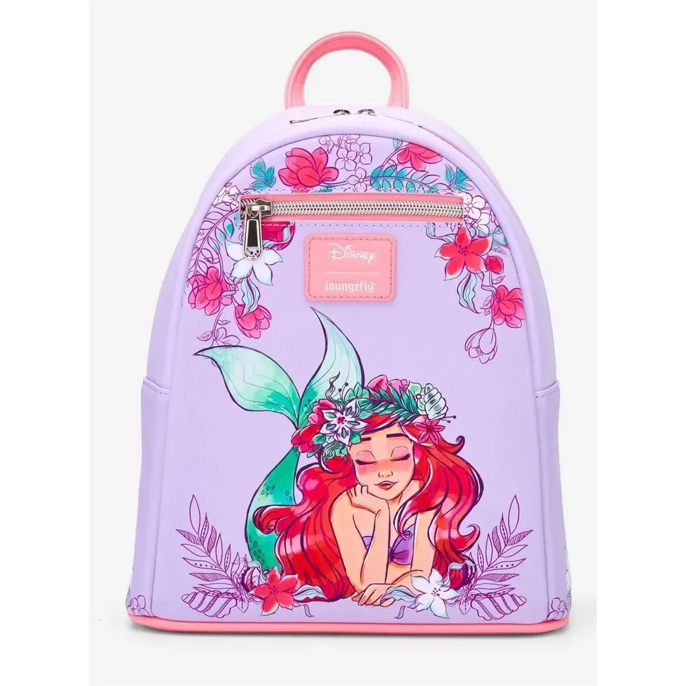 Loungefly Disney The Little Mermaid Floral Dream Mini Backpack